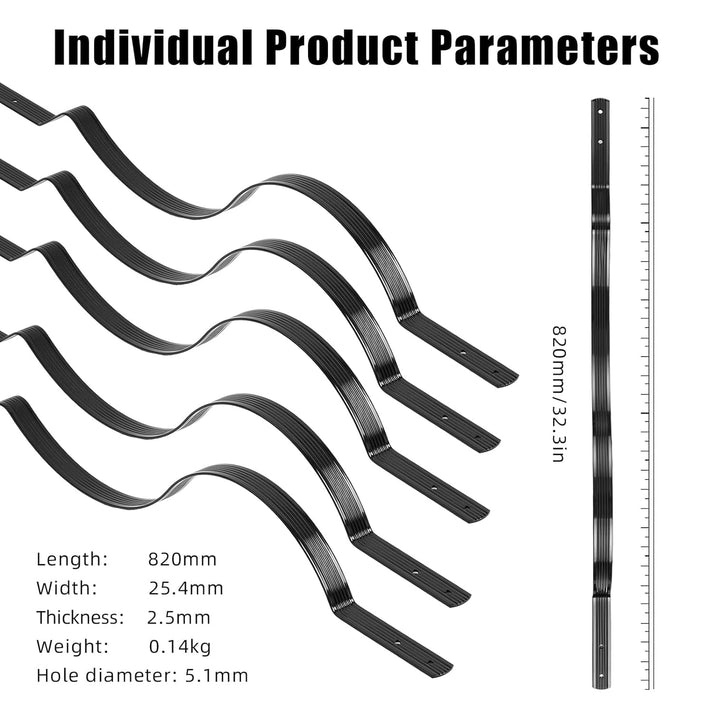 Dimensiones estándar de balaustres
